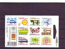 Nederland Plaatfout NVPH 2739PM1 Vel 10x Nederland Groen 2010 MNH Postfris - Abarten Und Kuriositäten