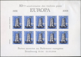 France - Frankreich érinnophilie 2006 Y&T N°BFV(1) - Michel N°BZF(?) *** - 50ans Des émissions EUROPA - Briefmarkenmessen