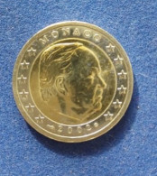 COIN MONACO 2 EURO 2002 PRINCIPE RANIERI III ISSUE 1 ISSUED 456000 - Monaco