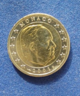 COIN MONACO 2 EURO 2001 PRINCIPE RANIERI III ISSUE 1 ISSUED 899800 - Mónaco