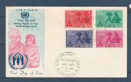 Vietnam - FDC - Réfugiés Du Monde - 1960 - Vietnam