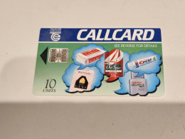 IRELAND-(IE-EIR-S-?)-SEE REVERSE FOR DETAILS-(13)-(10units)-(?)-used Card+1card Prepiad Free - Ierland