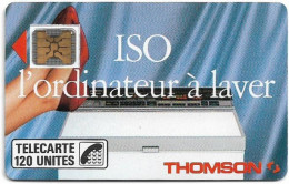 France - 0047A.4.1 - Iso Thomson, SC4 GB, Cn. 103957 Embossed Dot By Dot, 01.1989, 120Units, 68.000ex, Used - 1989