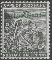 Bechuanaland Protectorate. 1888 Stamps Of CoGH O/P. ½d Mint No Gum. SG 52 - 1885-1964 Bechuanaland Protettorato