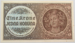 BOHEMIA 1 KORUNA 1940 TOP #alb014 0419 - Cecoslovacchia