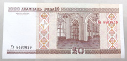 BELARUS 20 ROUBLES 2000 TOP #alb052 0111 - Belarus