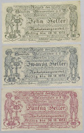 AUSTRIA NOTGELD WEISSENSTEIN 3PC #alb012 0267 - Oesterreich