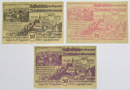 AUSTRIA NOTGELD NEUHAUS 3PC #alb012 0283 - Oesterreich