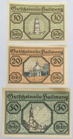 AUSTRIA LOT NOTGELD HALLWANG 3pc #alb005 0125 - Oesterreich