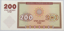 ARMENIA 200 DRAM 1993 UNC #alb018 0017 - Armenië