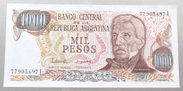 ARGENTINA 1000 PESOS 1976-1986 TOP #alb049 0587 - Argentine