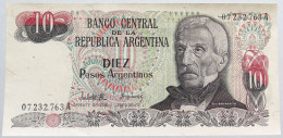 ARGENTINA 10 PESOS TOP #alb014 0203 - Argentine