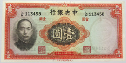 CHINA 1 YUAN 1936 #alb013 0031 - Chine