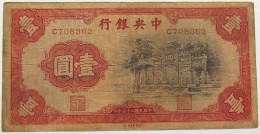 CHINA 1 YUAN 1936 #alb013 0063 - Chine