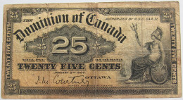 CANADA 25 CENTS 1900 #alb012 0161 - Canada