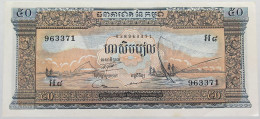 CAMBODIA 50 RIELS #alb017 0105 - Cambodge