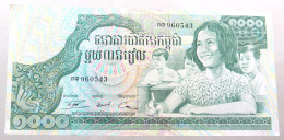 CAMBODIA 1000 RIELS 1973 TOP #alb051 0851 - Cambodge