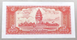 CAMBODIA 5 RIELS 1987 TOP #alb051 1111 - Cambodge