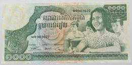 CAMBODIA 1000 RIELS 1973 #alb016 0373 - Cambodge