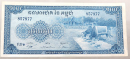 CAMBODIA 100 RIELS 1972 TOP #alb051 0827 - Cambodge