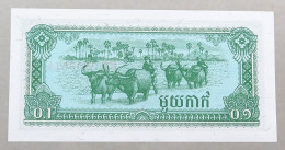 CAMBODIA 0.1 RIEL 1979 TOP #alb051 1079 - Cambodge