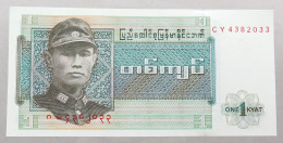 BURMA 1 KYAT 1972 TOP #alb051 1145 - Myanmar