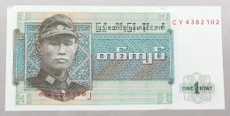 BURMA 1 KYAT 1972 TOP #alb051 1149 - Myanmar