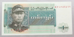 BURMA 1 KYAT 1972 TOP #alb051 1147 - Myanmar