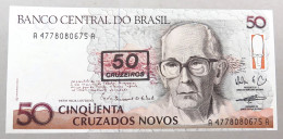 BRAZIL 50 CRUZADOS 50 CRUZEIROS 1990 TOP #alb049 0935 - Brésil