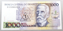 BRAZIL 1000 CRUZADOS 1 CRUZADO NOVO 1989 TOP #alb049 0951 - Brésil