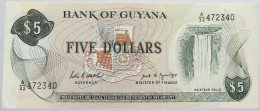 GUYANA 5 DOLLARS 1966 #alb013 0299 - Guyana