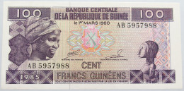 GUINEA 100 FRANCS 1985 TOP #alb014 0299 - Guinée