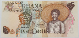 GHANA 5 CEDIS 1977 TOP #alb016 0129 - Ghana