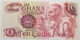 GHANA 10 CEDIS 1978 TOP #alb016 0127 - Ghana