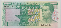 GHANA 1 CEDI 1982 TOP #alb016 0133 - Ghana