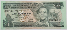 ETHIOPIA 1 BIRR TOP #alb016 0157 - Etiopía