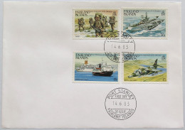 FALKLAND ISLANDS 1983 STAMPS, STATIONERY #alb006 0021 - Islas Malvinas