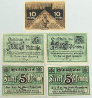 COLLECTION BANKNOTES NOTGELD GERMANY ANNABERG #alb067 0497 - Collections & Lots