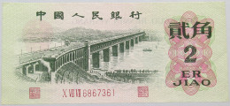 CHINA 2 JIAO 1962 #alb015 0303 - Chine