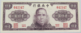 CHINA 1000 YUAN 1945 TOP #alb013 0051 - Chine