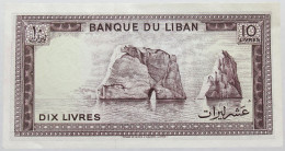 LEBANON 10 LIVRES 1986 #alb016 0091 - Liban