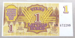 LATVIA 1 RUBLIS 1992 TOP #alb051 1847 - Lettonie