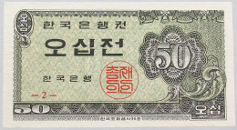 KOREA 50 JEON 1962 TOP #alb017 0231 - Korea, Zuid