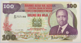 KENYA 100 SHILINGI 1981 TOP #alb014 0053 - Kenya