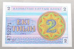 KAZAKHSTAN 2 TENGE 1993 TOP #alb051 1587 - Kazakhstán