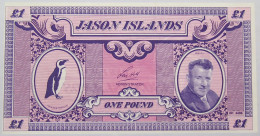 JASON ISLANDS 1 POUNDS 1979 UNC #alb067 0435 - Andere - Europa