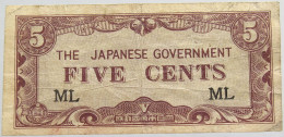 JAPANESE GOVERNMENT 5 CENTS #alb018 0169 - Japon