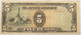 JAPAN 5 PESOS #alb016 0043 - Japón