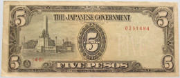 JAPAN 5 PESOS #alb015 0031 - Japón