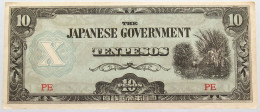 JAPAN 10 PESOS 1942 #alb016 0025 - Japón